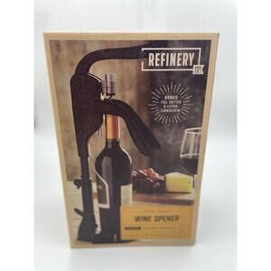 Refinery And Co Heritage Collective Tabletop Corkscrew Wine Opener New in Box
